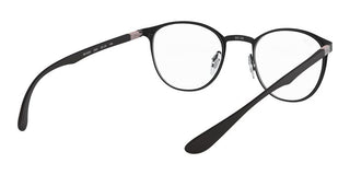 Ray-Ban ROUND RX 6355 unisex Black Geometric Eyeglasses