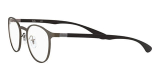 Ray-Ban ROUND RX 6355 unisex Silver Geometric Eyeglasses