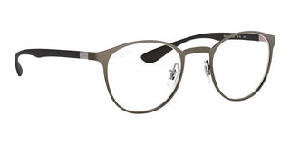 Ray-Ban ROUND RX 6355 unisex Silver Geometric Eyeglasses