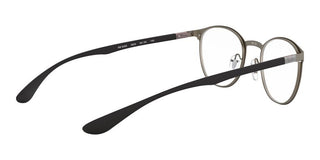 Ray-Ban ROUND RX 6355 unisex Silver Geometric Eyeglasses