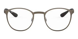 Ray-Ban ROUND RX 6355 unisex Silver Geometric Eyeglasses