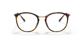 Ray-Ban ROUND RX 7140 unisex Havana Round Eyeglasses