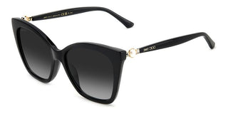 Jimmy Choo RUA/G/S women Black Butterfly Sunglasses