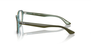 Ray-Ban RX 1627 unisex Green Squared Eyeglasses