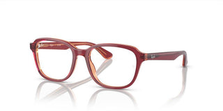 Ray-Ban RX 1627 unisex Red Squared Eyeglasses