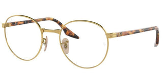 Ray-Ban RX 3691V unisex Gold Round Eyeglasses