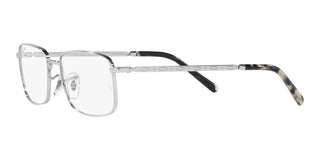 Ray-Ban RX 3717V unisex Silver Geometric Eyeglasses