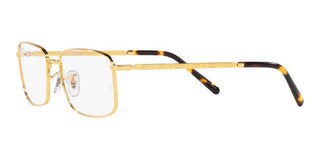 Ray-Ban RX 3717V unisex Gold Geometric Eyeglasses