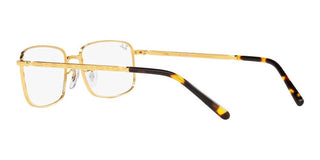 Ray-Ban RX 3717V unisex Gold Geometric Eyeglasses