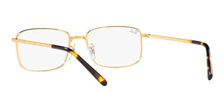 Ray-Ban RX 3717V unisex Gold Geometric Eyeglasses