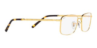 Ray-Ban RX 3717V unisex Gold Geometric Eyeglasses