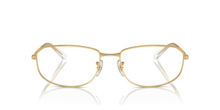 Ray-Ban RX 3732V unisex Gold Squared Eyeglasses