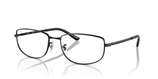 Ray-Ban RX 3732V unisex Black Squared Eyeglasses