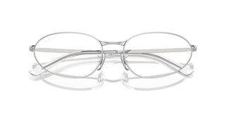 Ray-Ban RX 3734V unisex Silver Geometric Eyeglasses