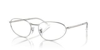 Ray-Ban RX 3734V unisex Silver Geometric Eyeglasses