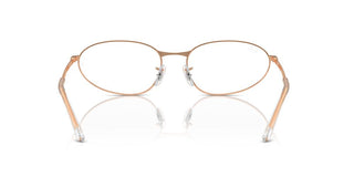 Ray-Ban RX 3734V unisex Rose gold Geometric Eyeglasses