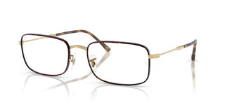 Ray-Ban RX 3746V unisex Havana Rectangle Eyeglasses