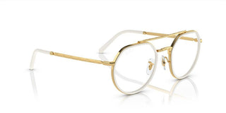 Ray-Ban RX 3765V unisex Gold Geometric Eyeglasses