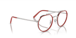 Ray-Ban RX 3765V unisex Red Geometric Eyeglasses