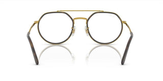 Ray-Ban RX 3765V unisex Gold Geometric Eyeglasses