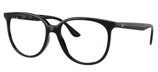 Ray-Ban RX 4378V women Black Round Eyeglasses