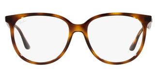 Ray-Ban RX 4378V women Havana Round Eyeglasses