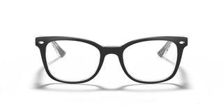 Ray-Ban RX 5285 unisex Black Squared Eyeglasses