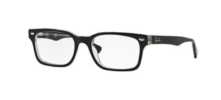 Ray-Ban Highstreet RX 5286 women Black Squared Eyeglasses