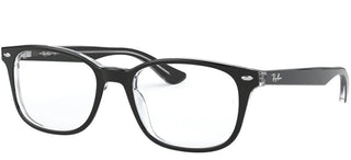 Ray-Ban RX 5375 unisex Black Squared Eyeglasses