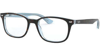 Ray-Ban RX 5375 unisex Havana Squared Eyeglasses