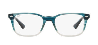 Ray-Ban RX 5375 unisex Blue Squared Eyeglasses