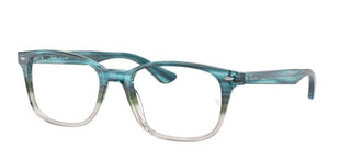 Ray-Ban RX 5375 unisex Blue Squared Eyeglasses