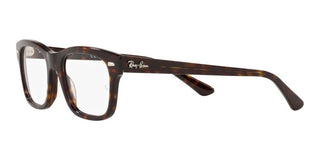 Ray-Ban RX 5383 unisex Havana Squared Eyeglasses