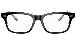 Ray-Ban RX 5383 unisex Black Squared Eyeglasses