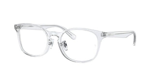 Ray-Ban RX 5386D unisex Transparent Round Eyeglasses