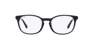 Ray-Ban RX 5386D unisex Blue Round Eyeglasses