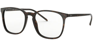 Ray-Ban RX 5387 men Havana Geometric Eyeglasses