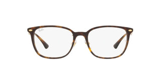 Ray-Ban RX 5403D unisex Havana Squared Eyeglasses