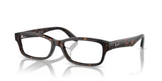 Ray-Ban RX 5415D unisex Havana Squared Eyeglasses