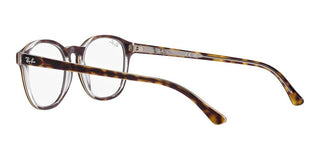 Ray-Ban RX 5417 unisex Havana Geometric Eyeglasses