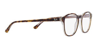 Ray-Ban RX 5417 unisex Havana Geometric Eyeglasses