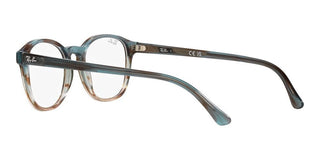 Ray-Ban RX 5417 unisex Green Geometric Eyeglasses