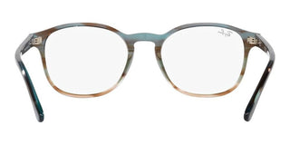 Ray-Ban RX 5417 unisex Green Geometric Eyeglasses