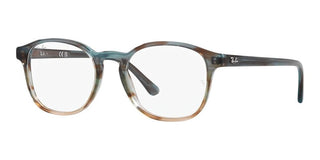 Ray-Ban RX 5417 unisex Green Geometric Eyeglasses