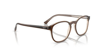 Ray-Ban RX 5417 unisex Brown Visor Eyeglasses