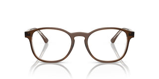 Ray-Ban RX 5417 unisex Brown Visor Eyeglasses