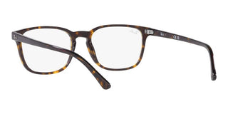 Ray-Ban RX 5418 unisex Brown Geometric Eyeglasses