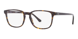 Ray-Ban RX 5418 unisex Brown Geometric Eyeglasses