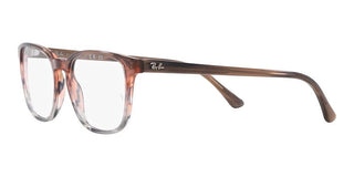 Ray-Ban RX 5418 unisex Red Geometric Eyeglasses