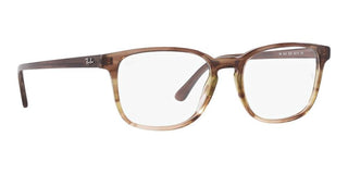 Ray-Ban RX 5418 unisex Green Geometric Eyeglasses